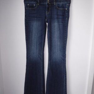 American Eagle Dark Wash Denim Bootcut Artist Jeans Sz 6